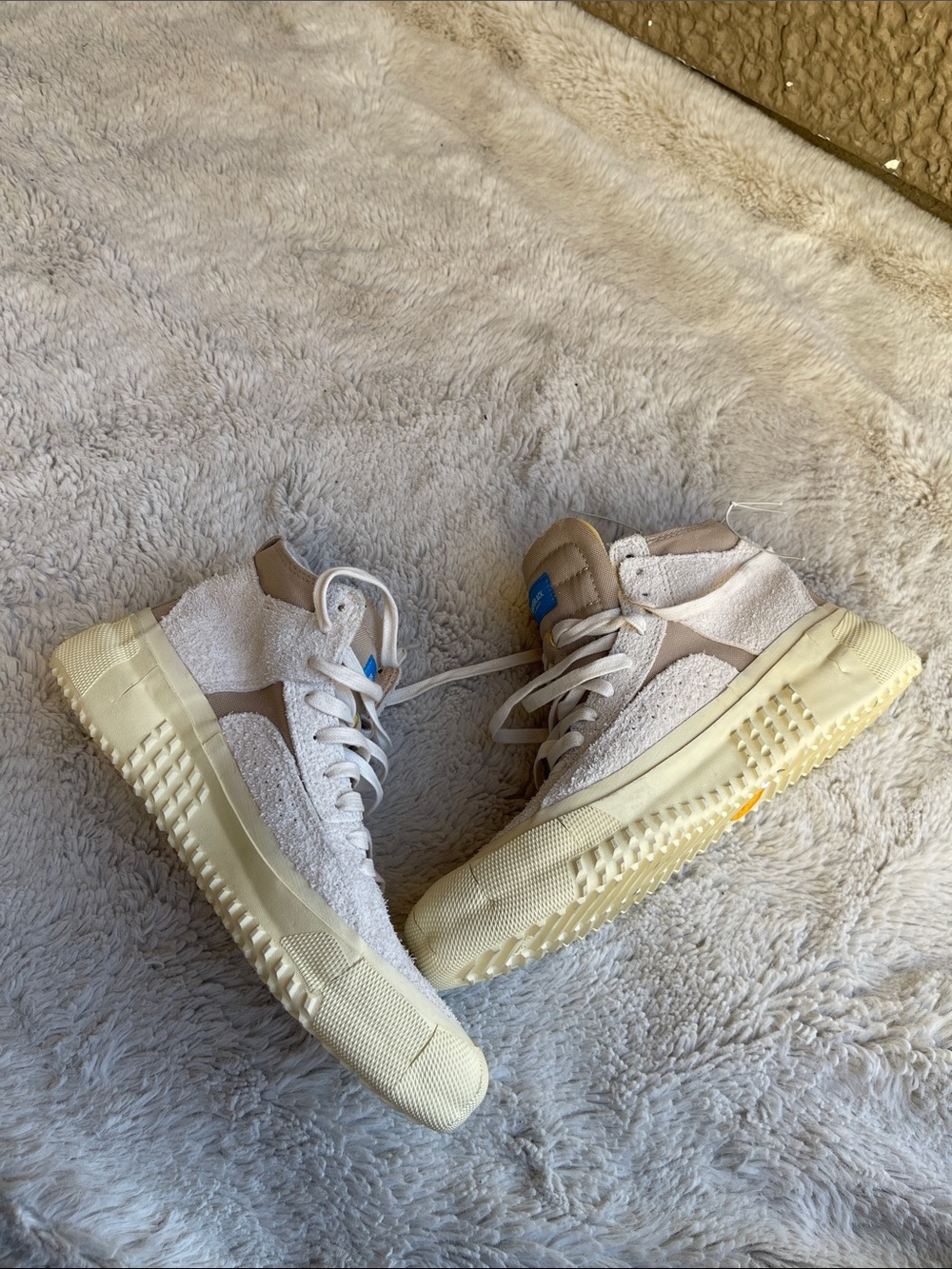 Brandblack Los Ángeles Suede High-Top Sneakers Size 10.5 - Picture 3 of 9